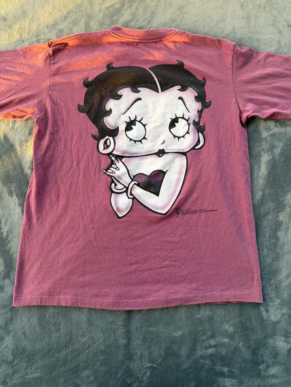 Vintage 1994 Betty Boop Boopwear Graphic T-Shirt XL Made USA Single Stitch